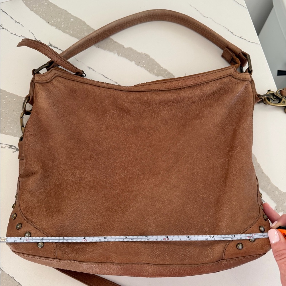 Frye Tan Leather Hobo Bag - Picture 7 of 10